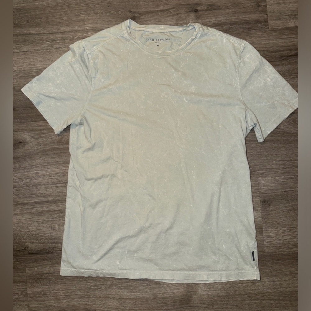 John Varvatos Enzo marble wash cotton t shirt